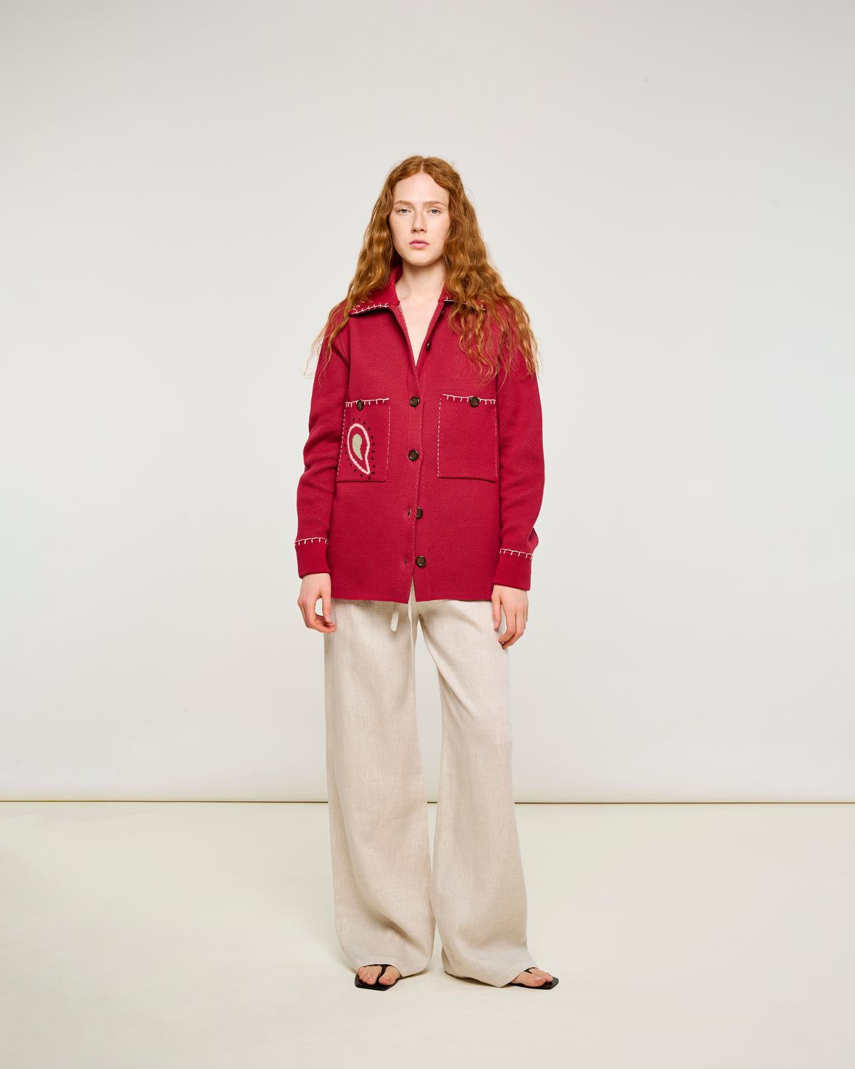 BURGUNDY PALMS