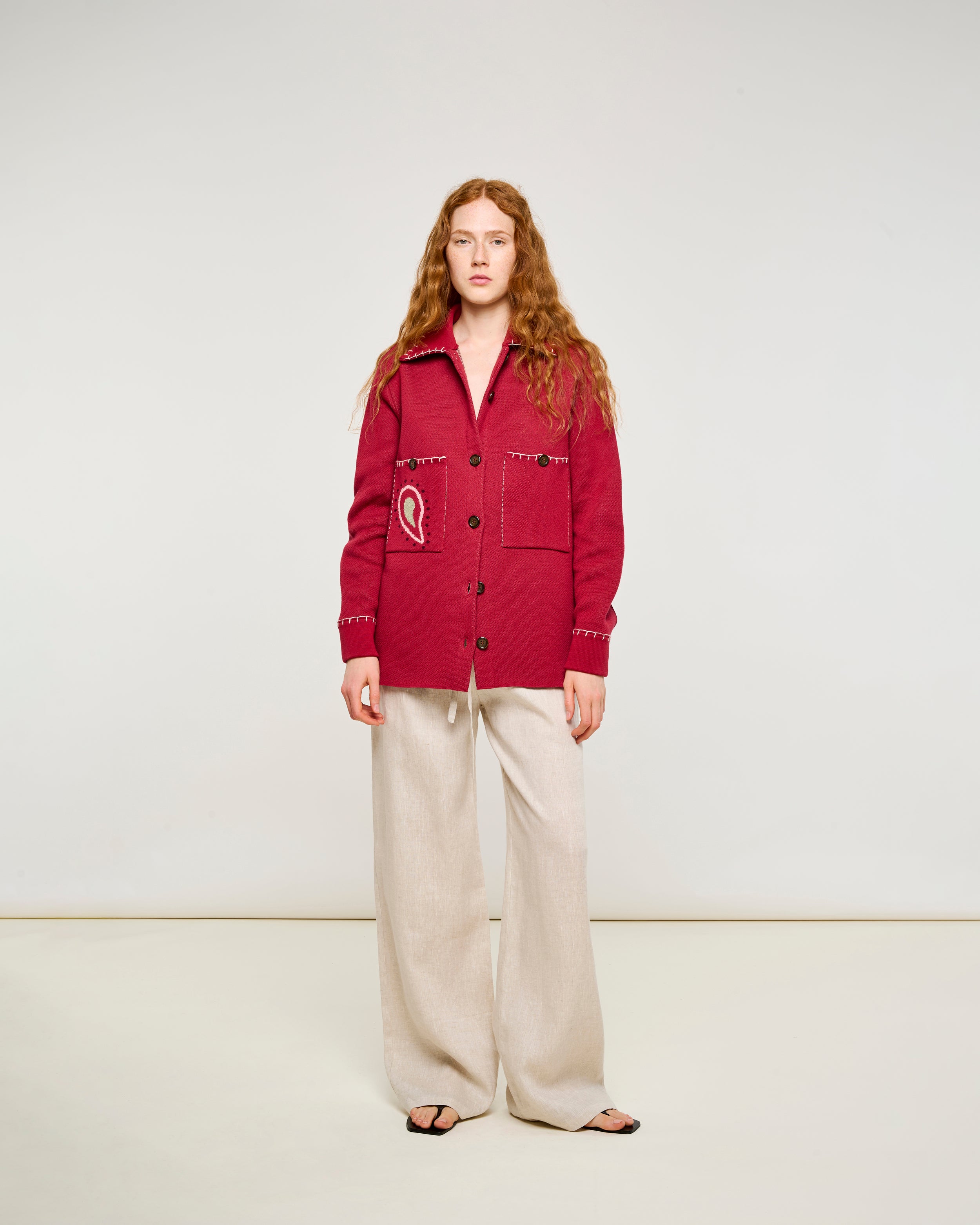 BURGUNDY PALMS