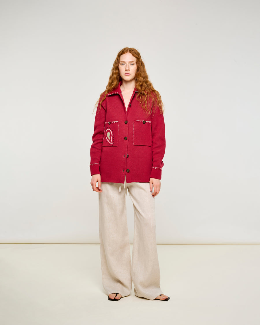 BURGUNDY PALMS