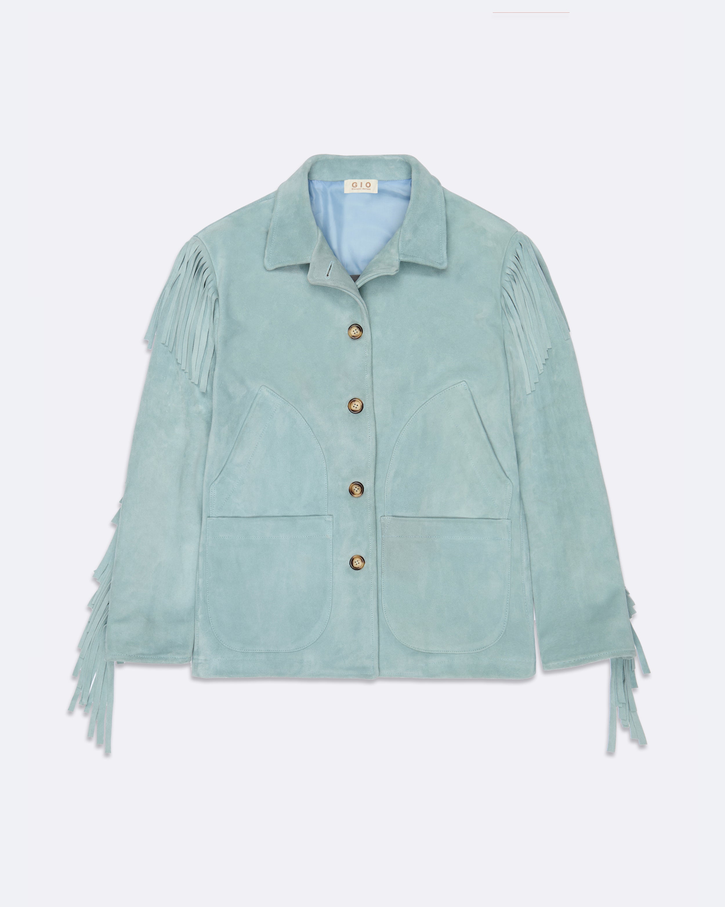 LIGHT BLUE SKY SUEDE