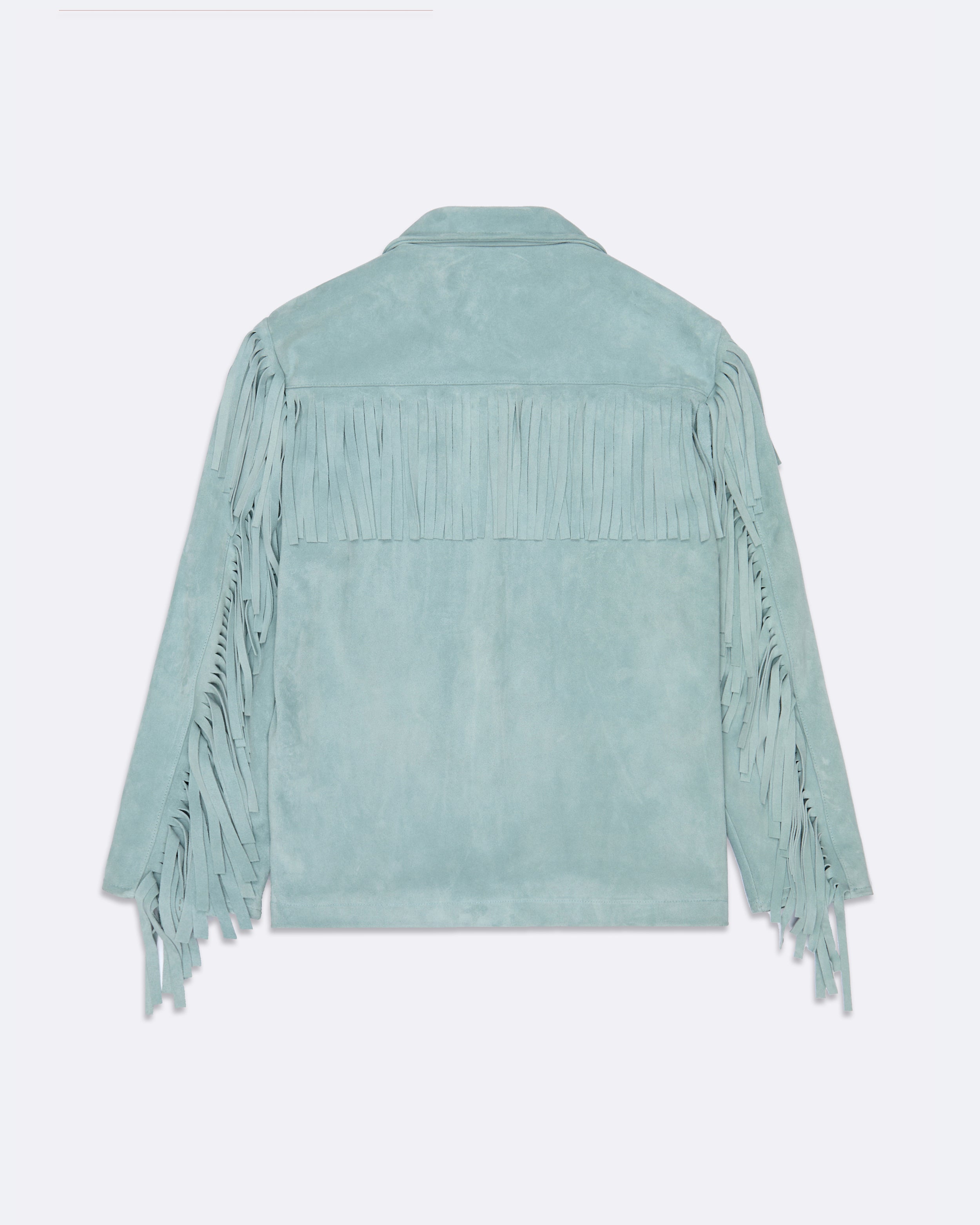 LIGHT BLUE SKY SUEDE