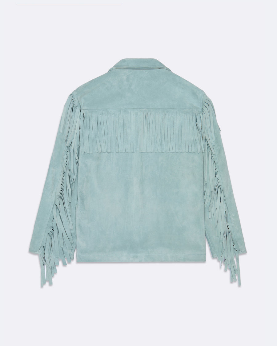LIGHT BLUE SKY SUEDE