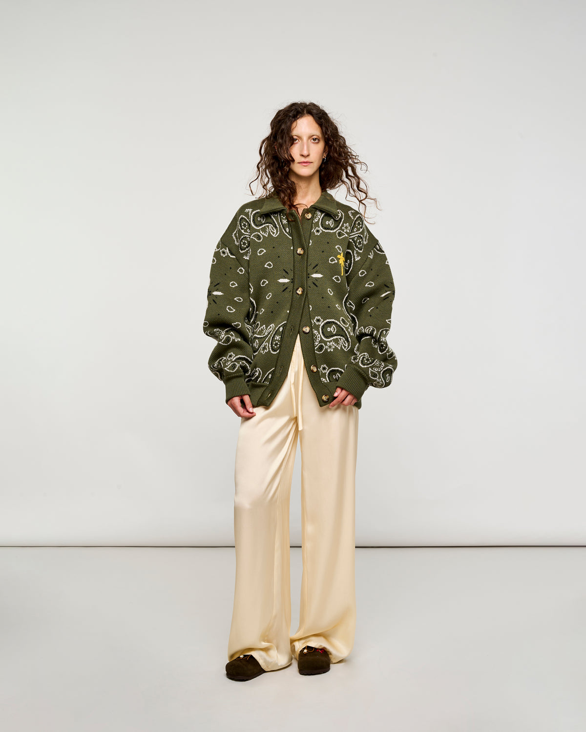 MILITARY GREEN BANDANA