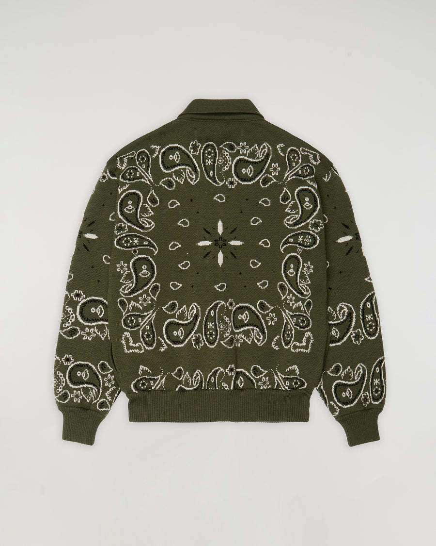 MILITARY GREEN BANDANA